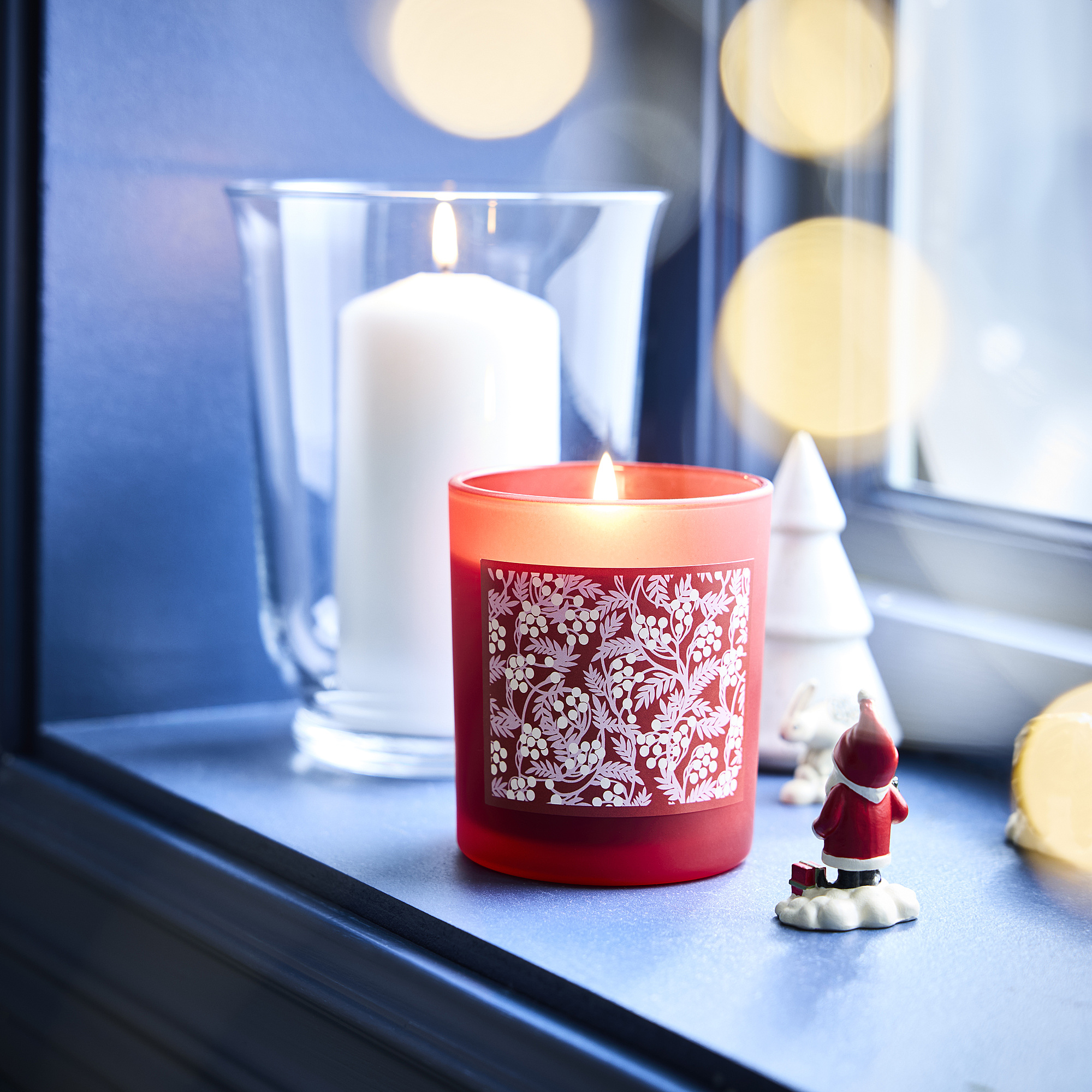 VINTERFINT scented candle in glass