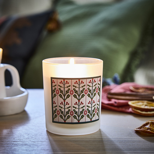 VINTERFINT scented candle in glass
