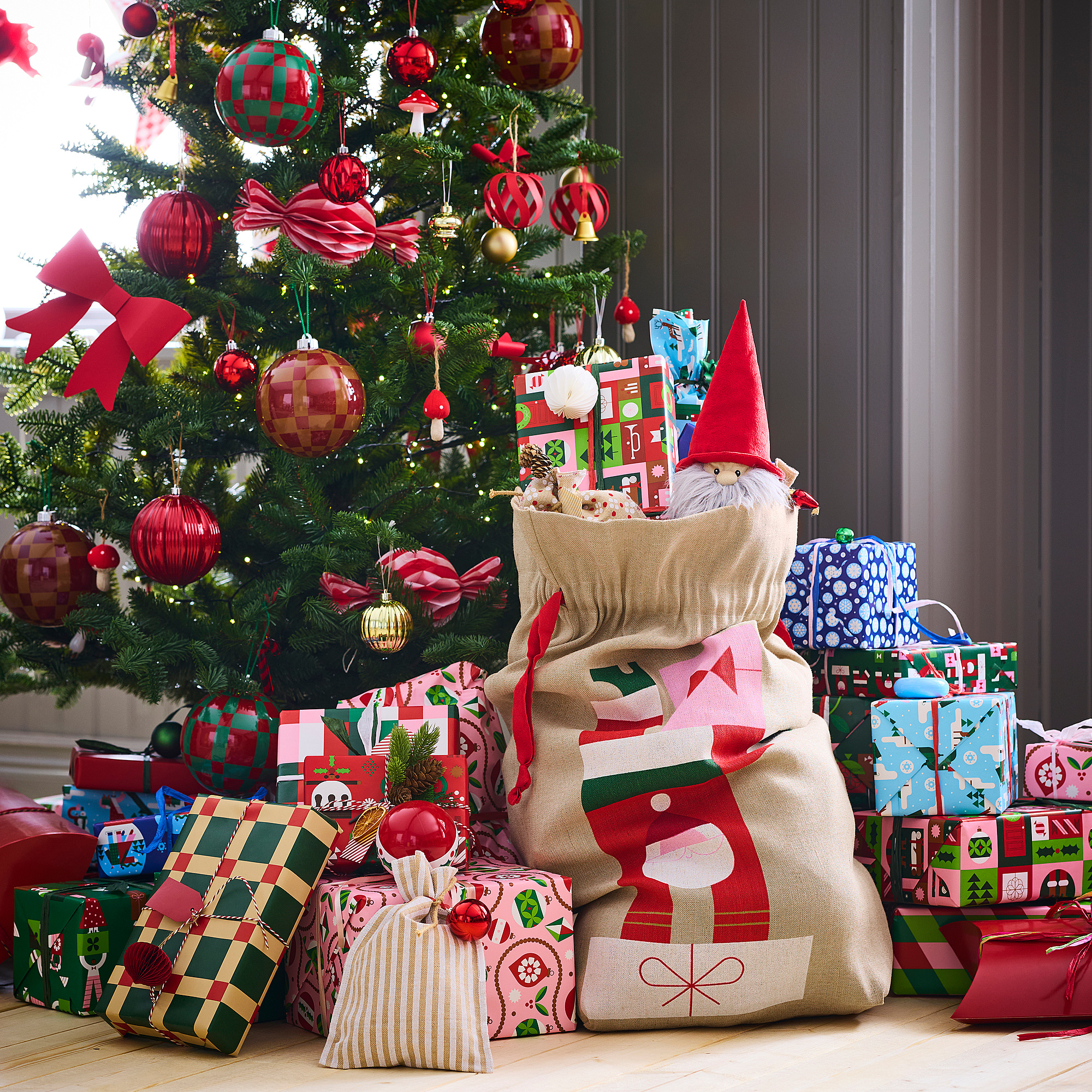 VINTERFINT sack with string