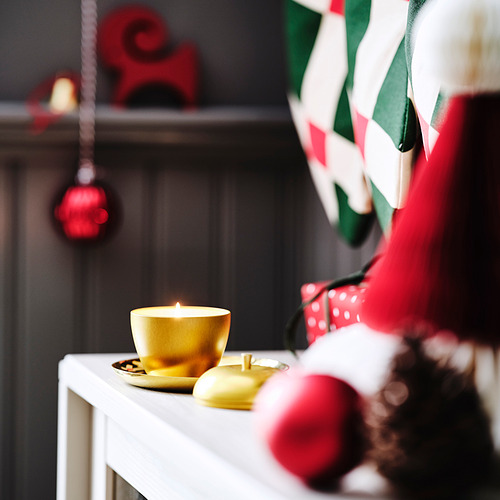 VINTERFINT scented candle in metal tin