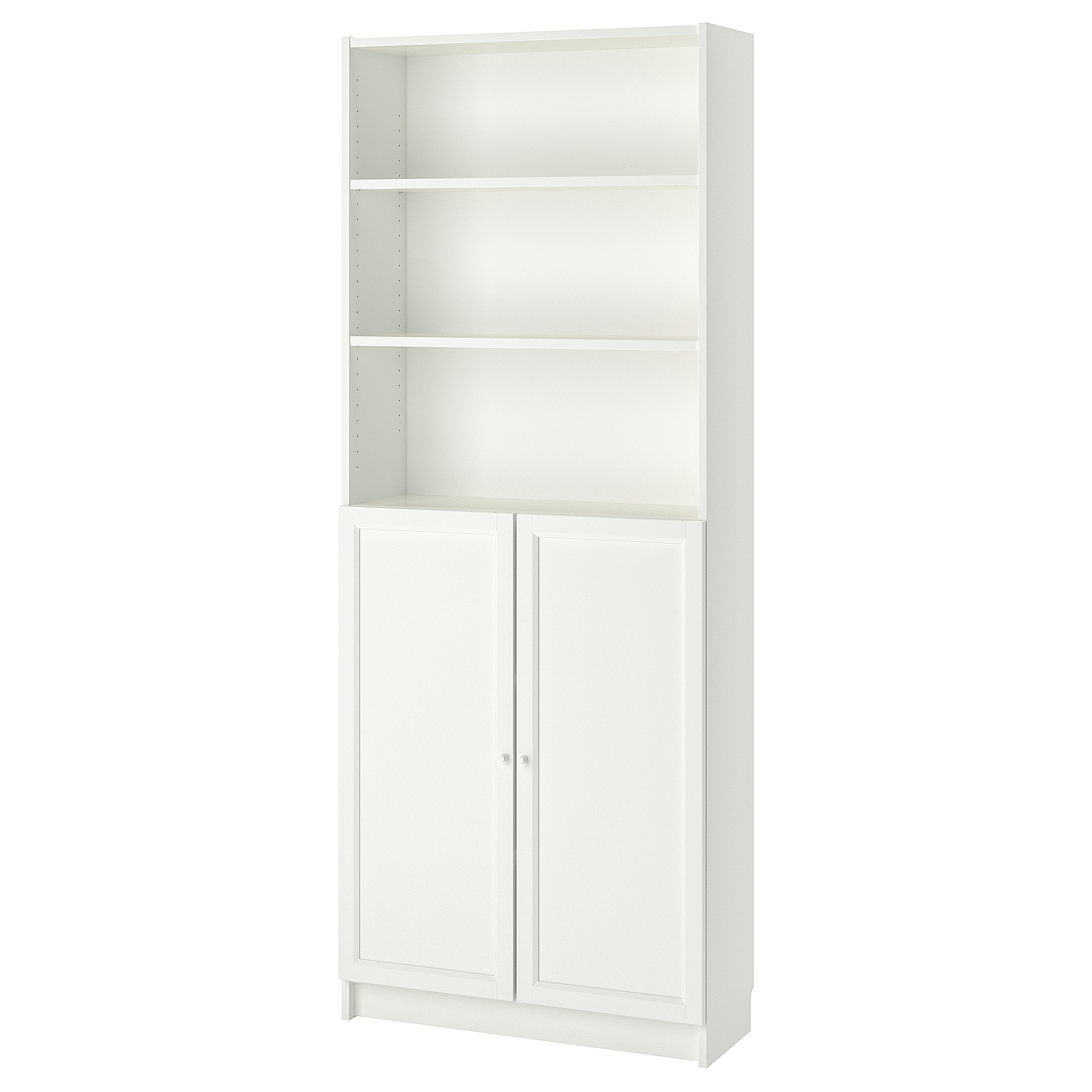 BILLY/OXBERG bookcase with doors