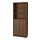 BILLY/OXBERG - 附門書櫃, 棕色 實木貼皮 梣木 | IKEA 線上購物 - PE714100_S1