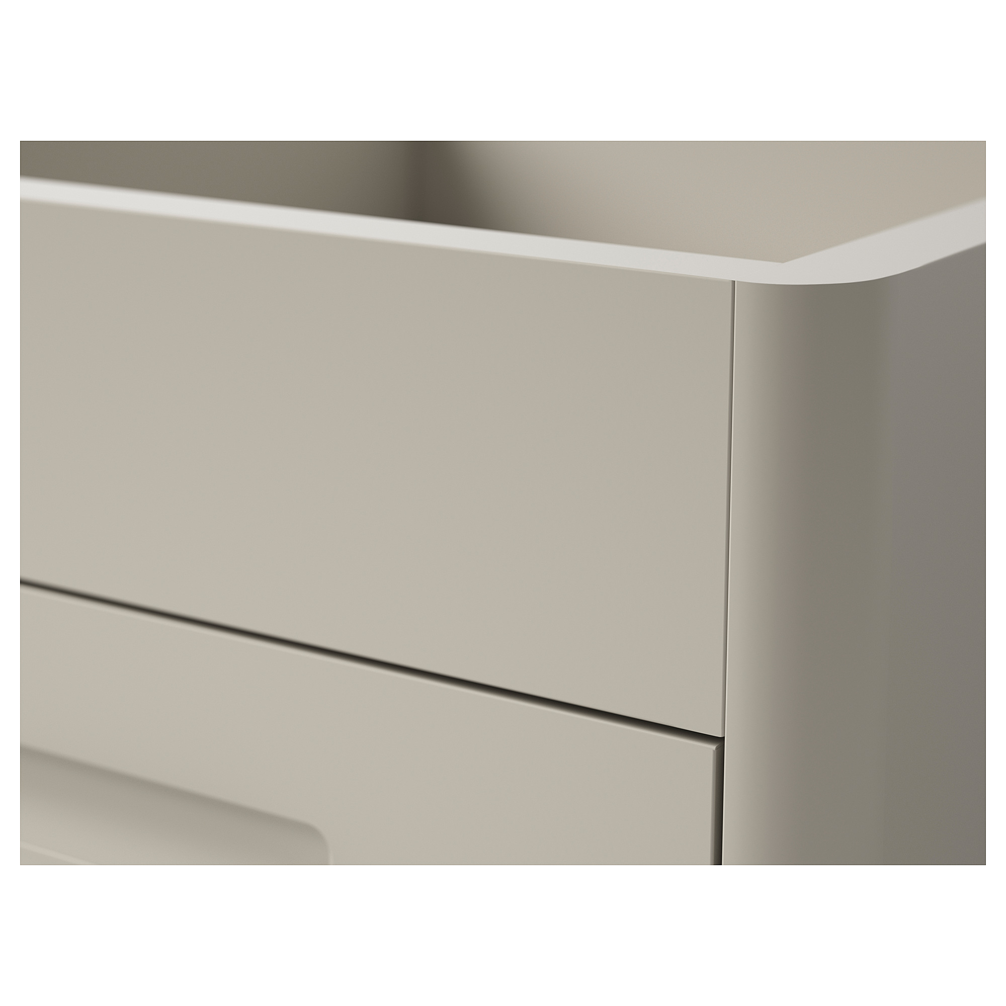 IDÅSEN drawer unit on castors