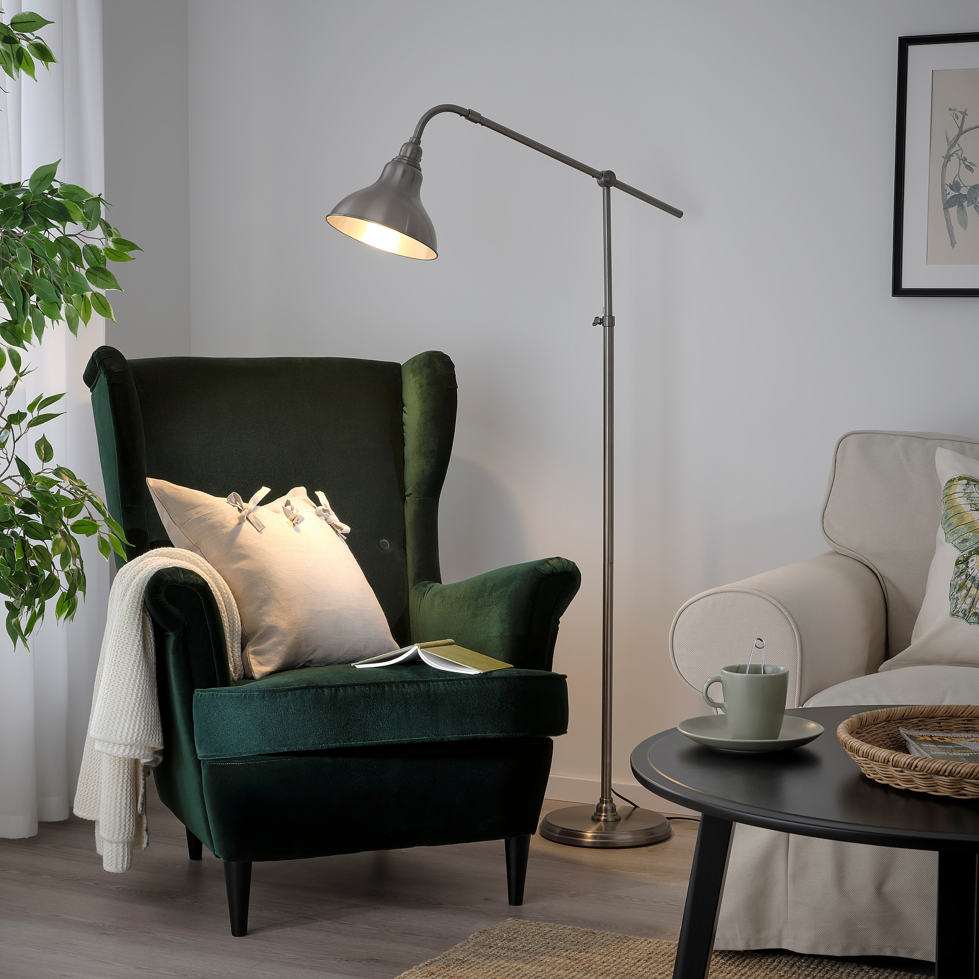 ANKARSPEL floor/reading lamp