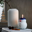 VINTERFINT unscented pillar candle