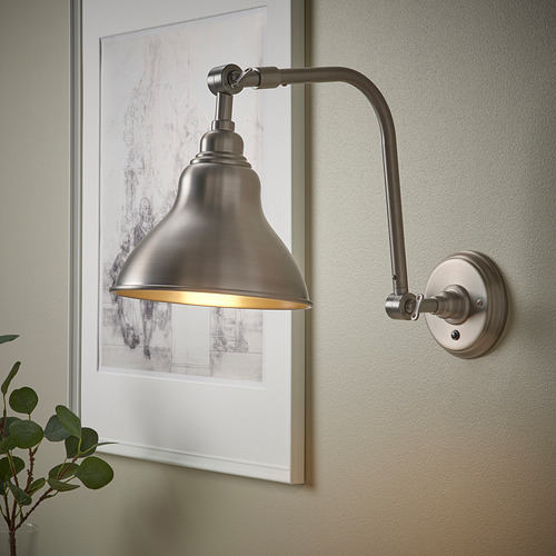 ANKARSPEL wall lamp, wired-in installation