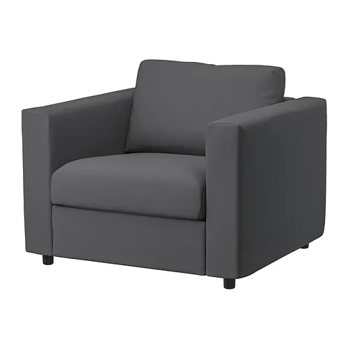 VIMLE - 扶手椅，Hallarp 灰色 | IKEA 線上購物 - PE852881_S4