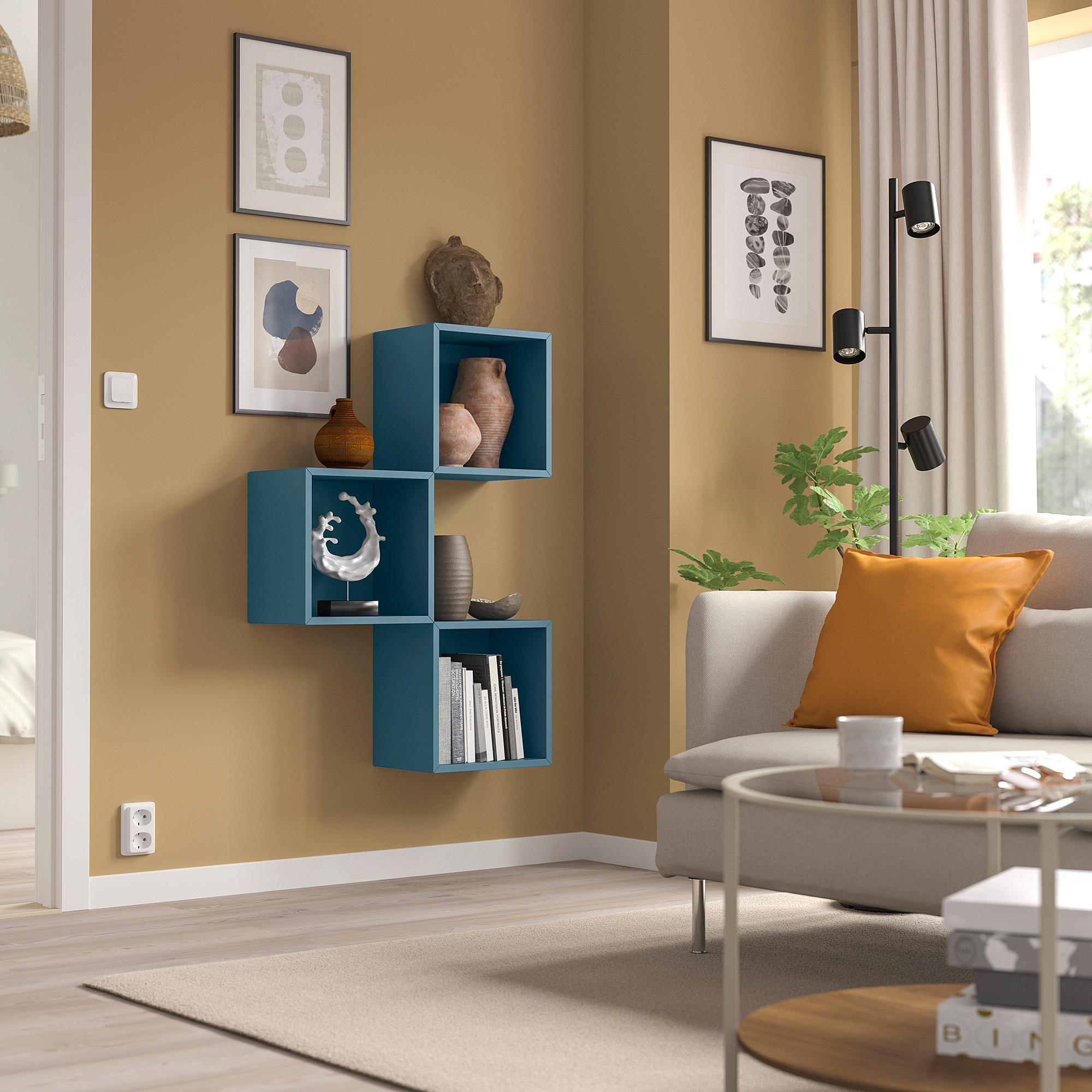 EKET 上牆式收納櫃組合