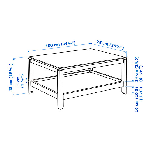 HAVSTA coffee table