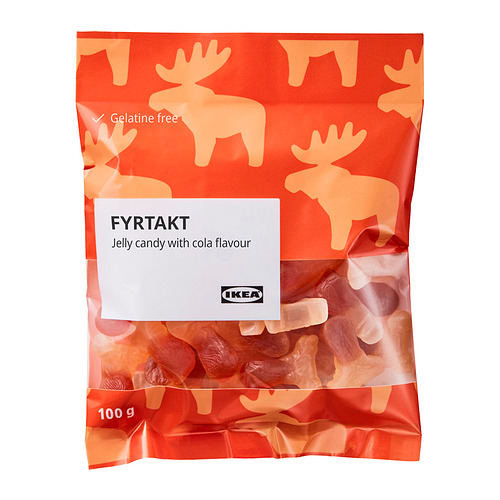FYRTAKT - jelly candy, cola flavour, 100 g | IKEA Taiwan Online - PE928630_S4