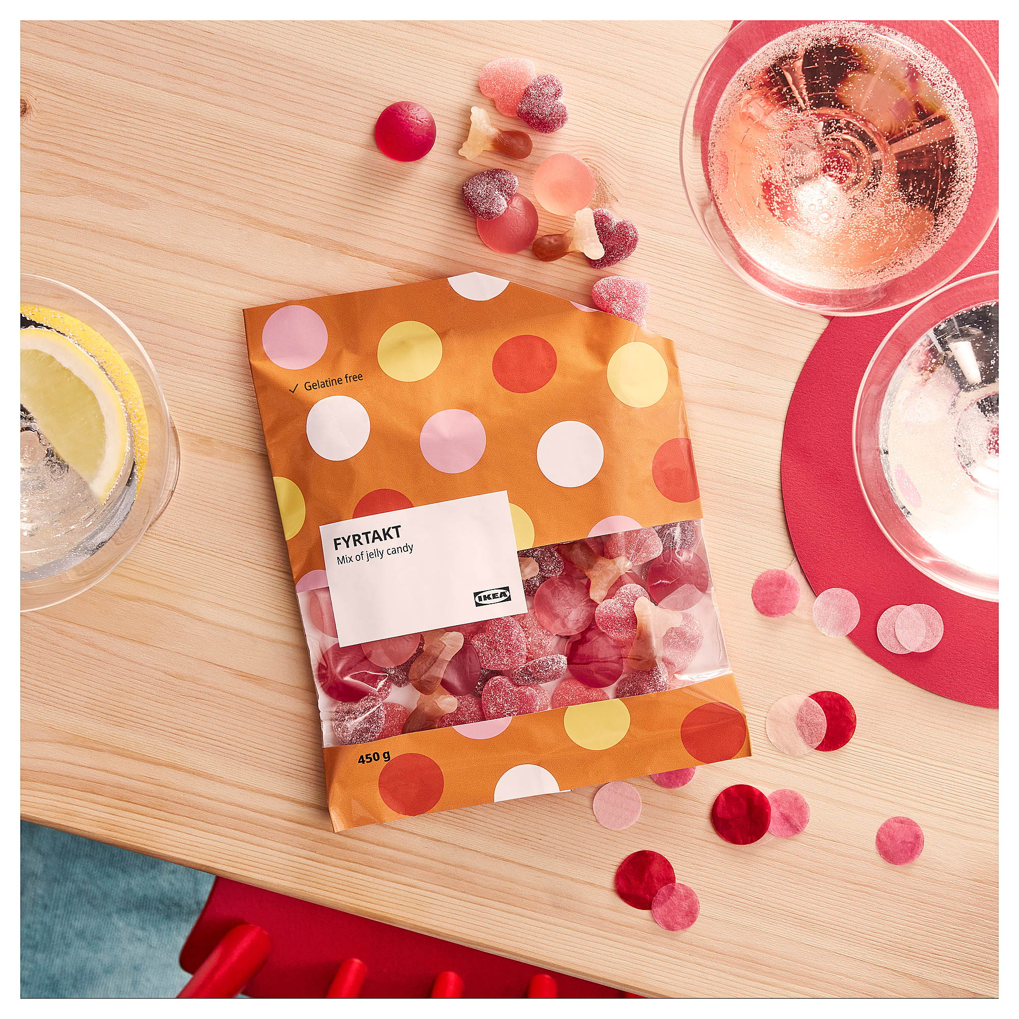 FYRTAKT mix of jelly candy