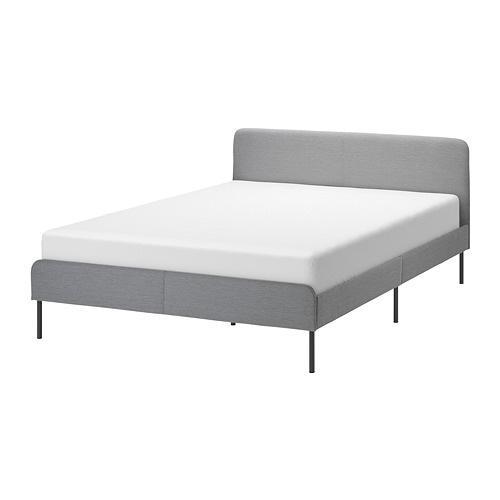 SLATTUM upholstered bed frame