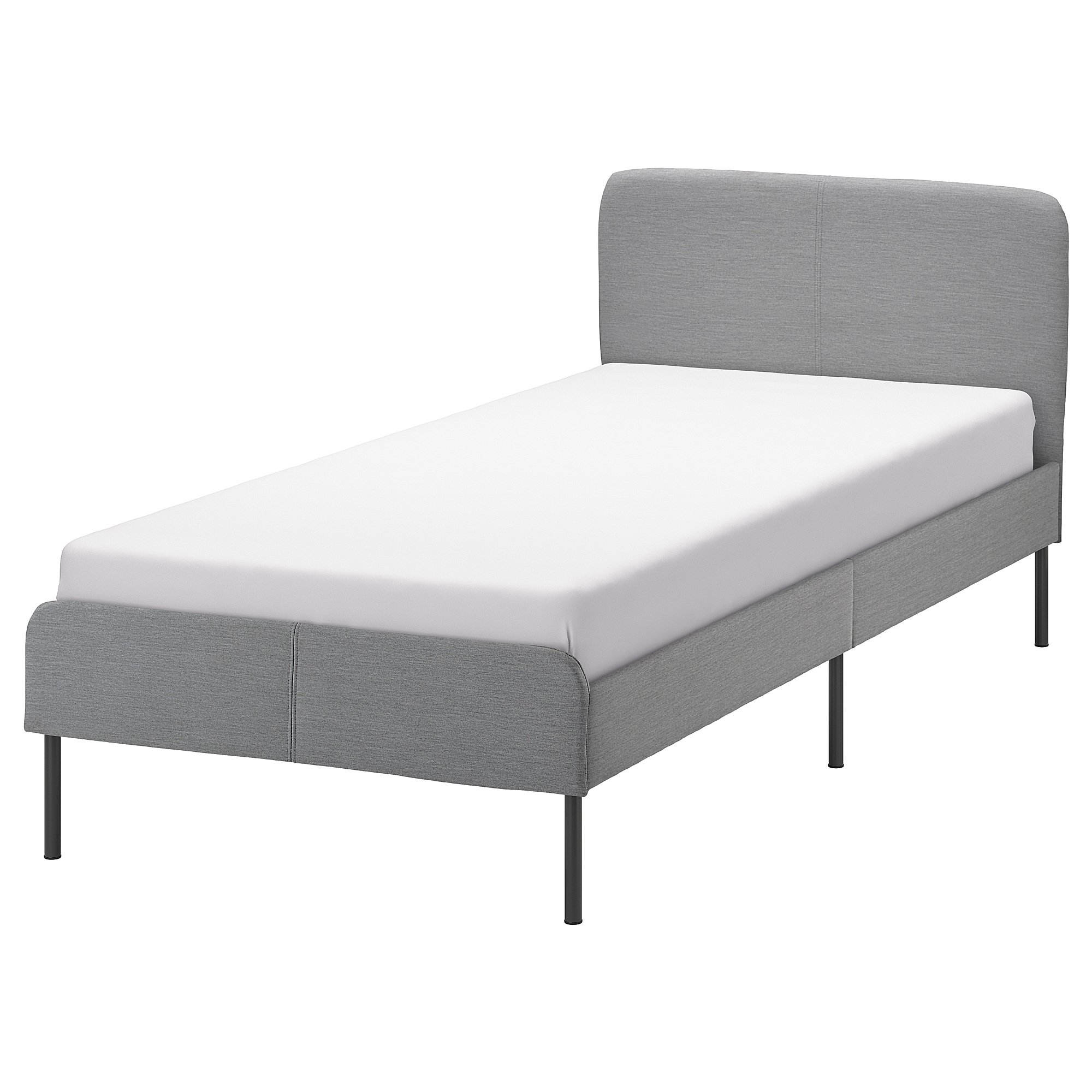 SLATTUM upholstered bed frame