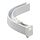 VIDGA - corner piece, single track, included ceiling fitting/white | IKEA Taiwan Online - PE810376_S1