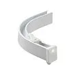 VIDGA - corner piece, single track, included ceiling fitting/white | IKEA Taiwan Online - PE810376_S2 