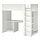 SMÅSTAD - 高腳床附書桌/收納空間, 白色 | IKEA 線上購物 - PE891862_S1