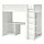 SMÅSTAD - loft bed frame w desk and storage, white, 90x200 cm | IKEA Taiwan Online - PE891862_S1