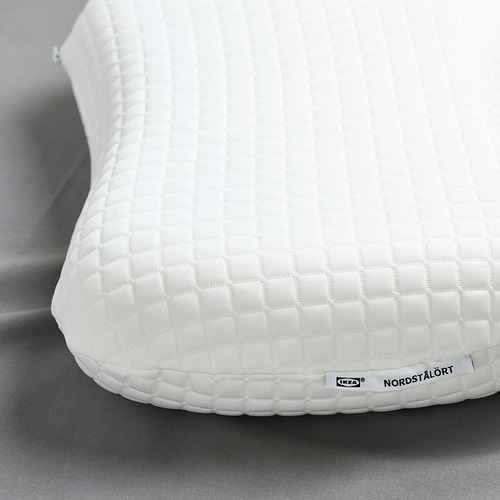 NORDSTÅLÖRT ergonomic pillow, side/back sleeper