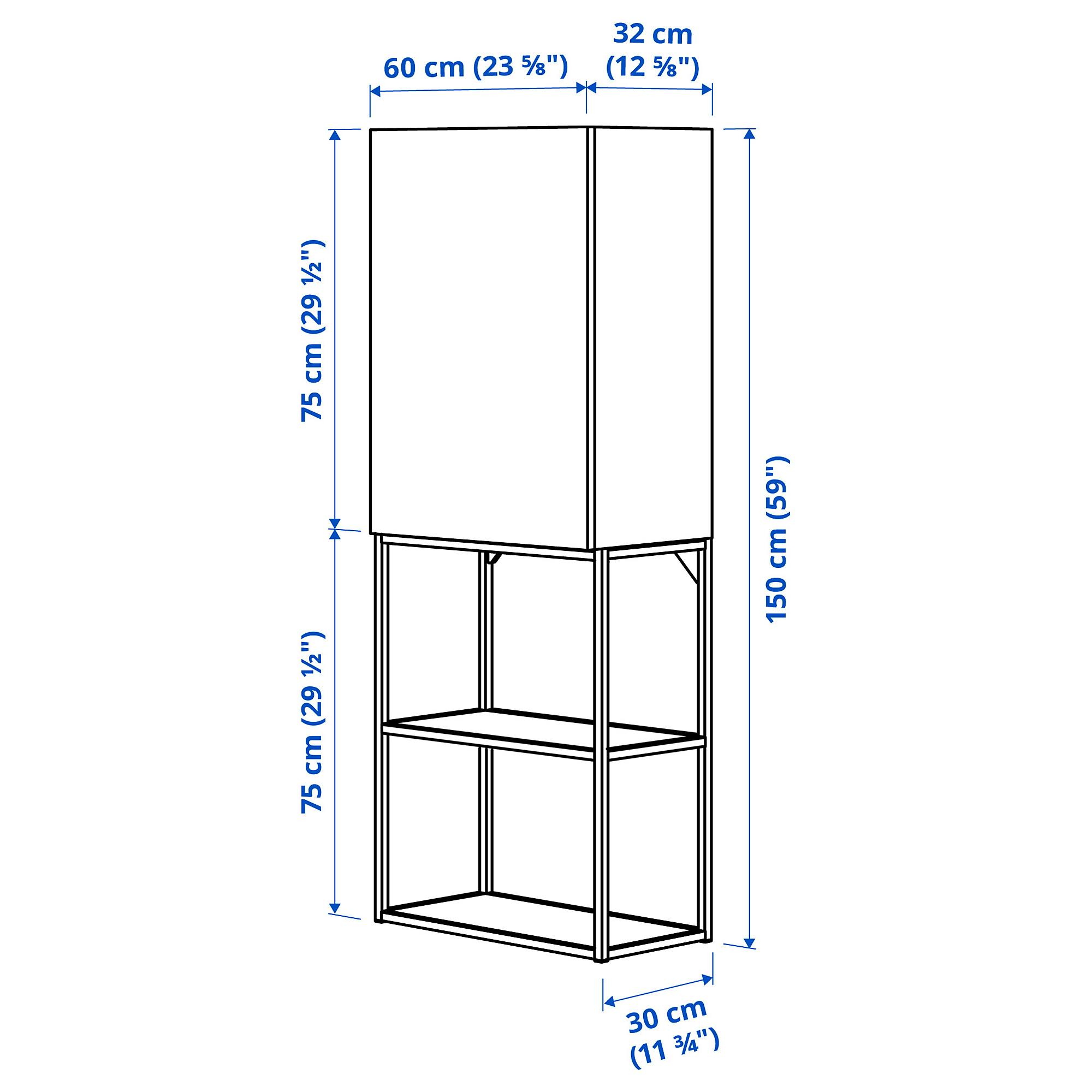 ENHET storage combination