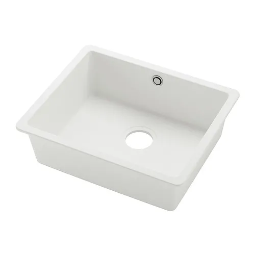 KILSVIKEN - inset sink, 1 bowl, white/quartz composite | IKEA Taiwan Online - PE957748_S4