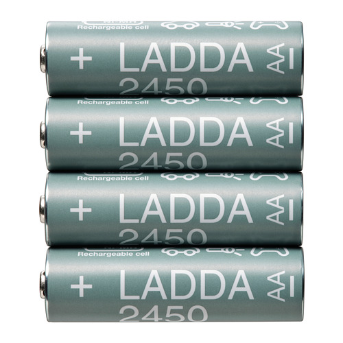 LADDA - 充電電池, HR06 AA 1.2V | IKEA 線上購物 - PE810493_S4
