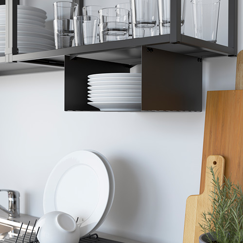 ENHET - 廚房, 碳黑色/灰色 框架 | IKEA 線上購物 - PE783583_S4