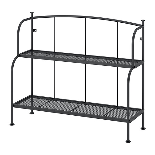 LÄCKÖ - shelving unit, grey outdoor/indoor , 92x76 cm | IKEA Taiwan Online - PE996171_S4