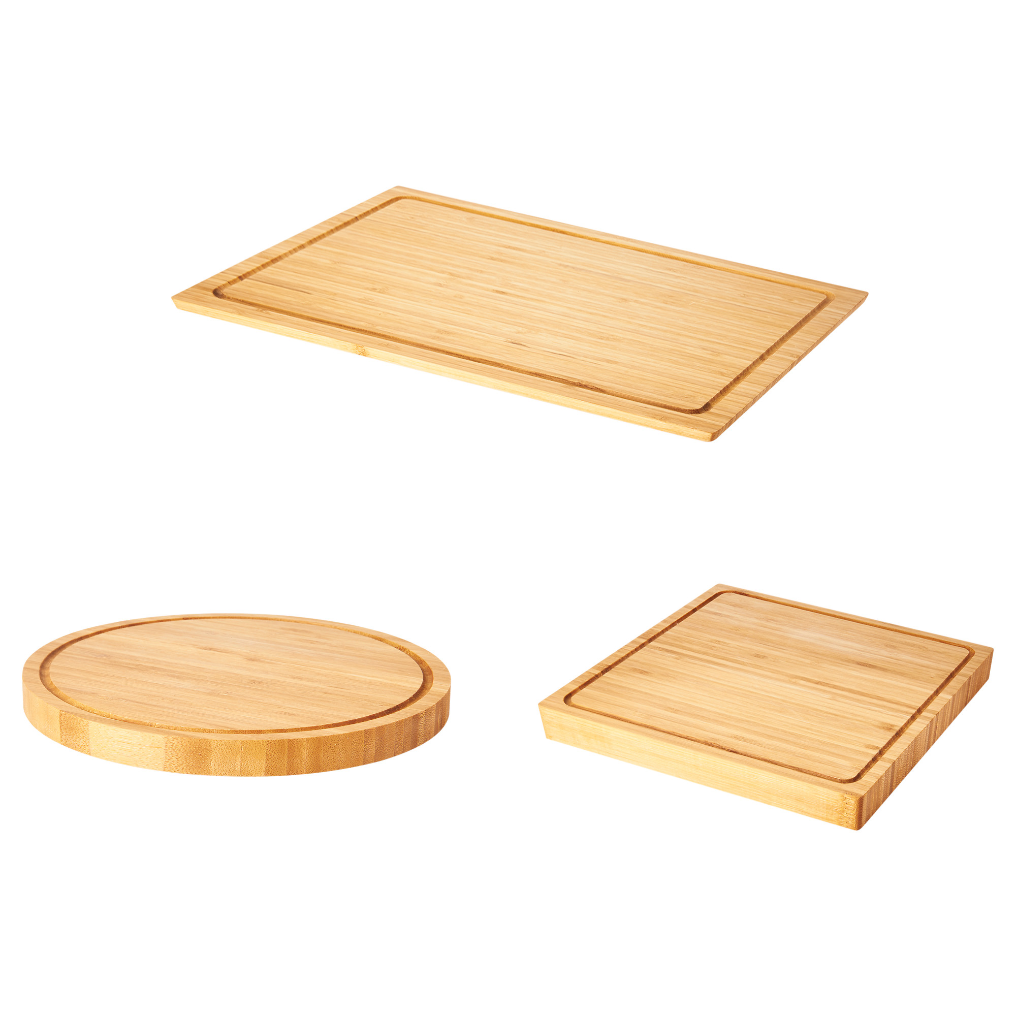 OLEBY chopping board, set of 3