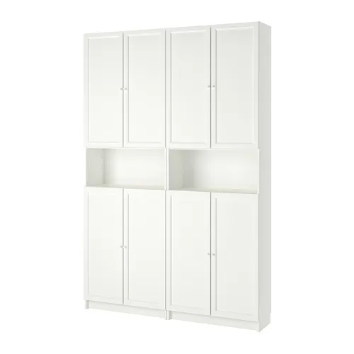 BILLY/OXBERG bookcase w height extension ut/drs