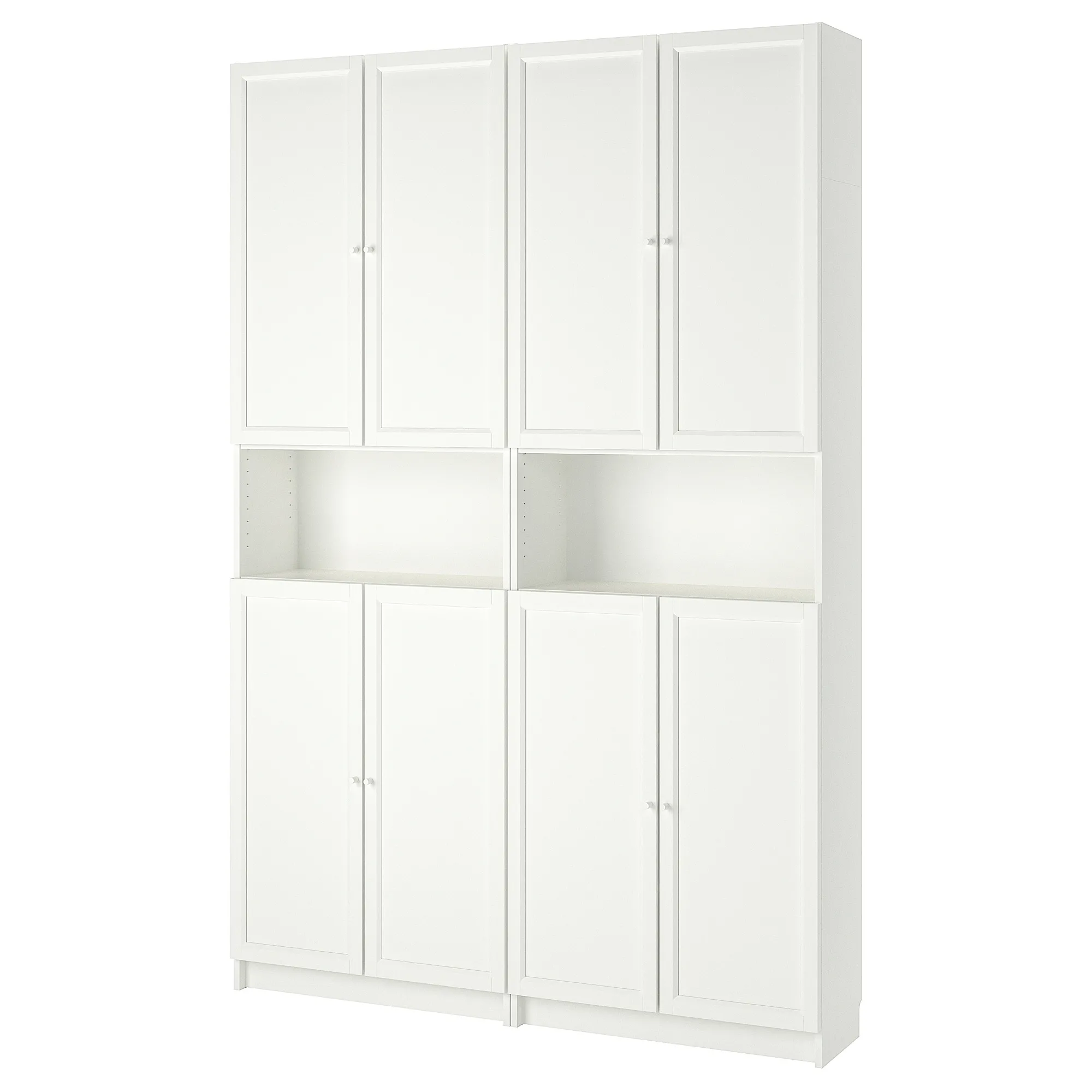 BILLY/OXBERG bookcase w height extension ut/drs