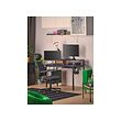UTVISNING gaming desk with shelf