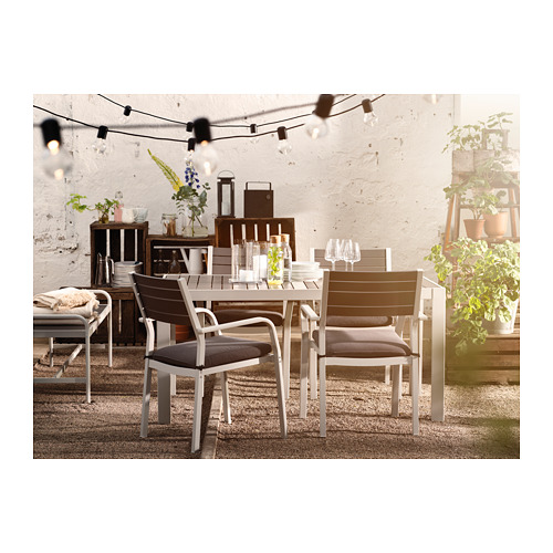 SJÄLLAND - table, outdoor, dark grey/light grey | IKEA Taiwan Online - PE714648_S4