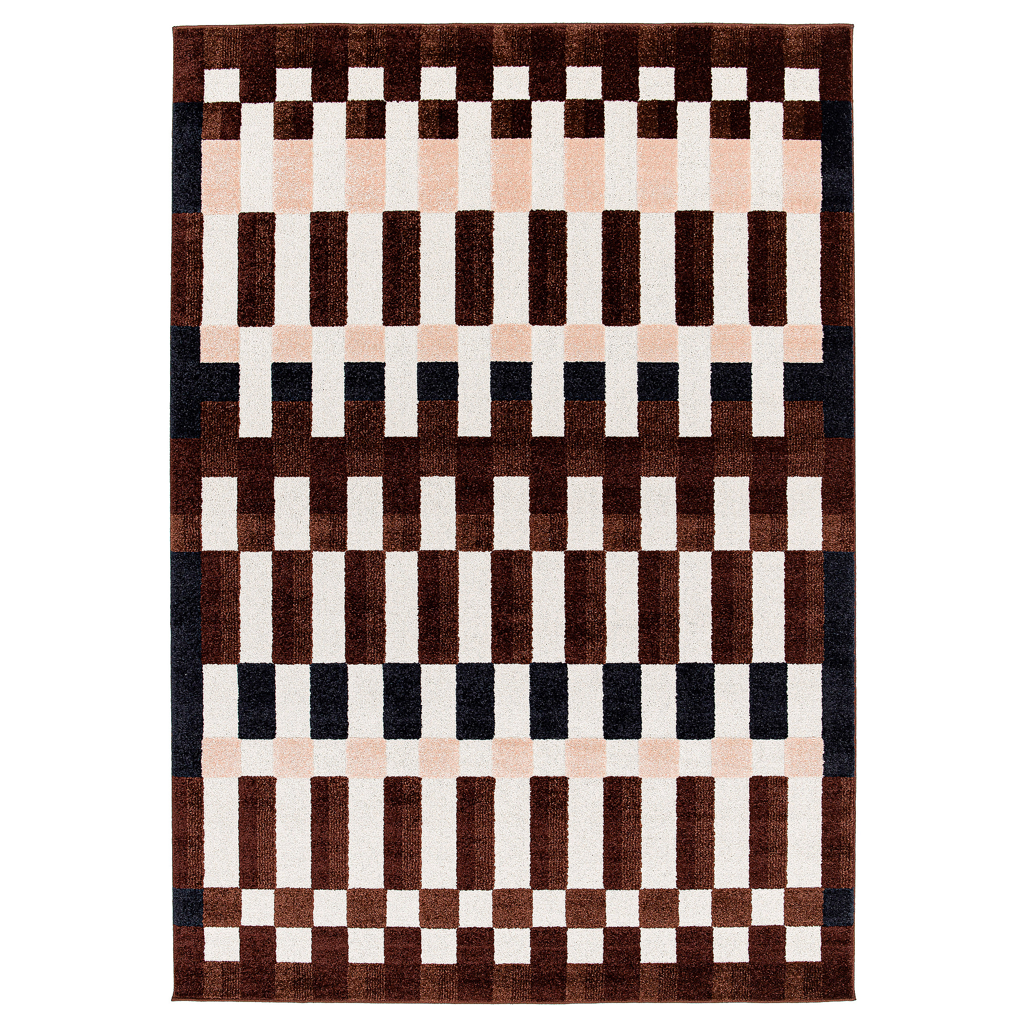 MARKBLÅMME rug, low pile