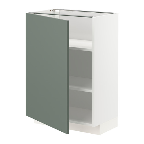 METOD base cabinet with shelves