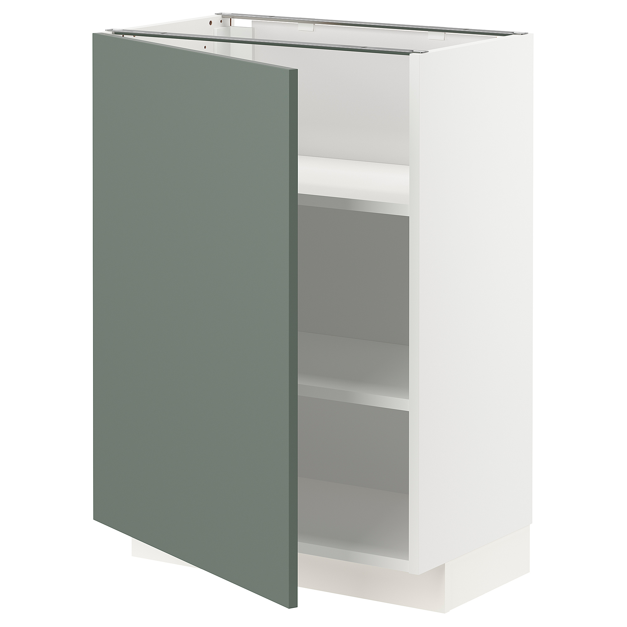 METOD base cabinet with shelves