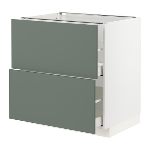 METOD/MAXIMERA base cb 2 fronts/2 high drawers