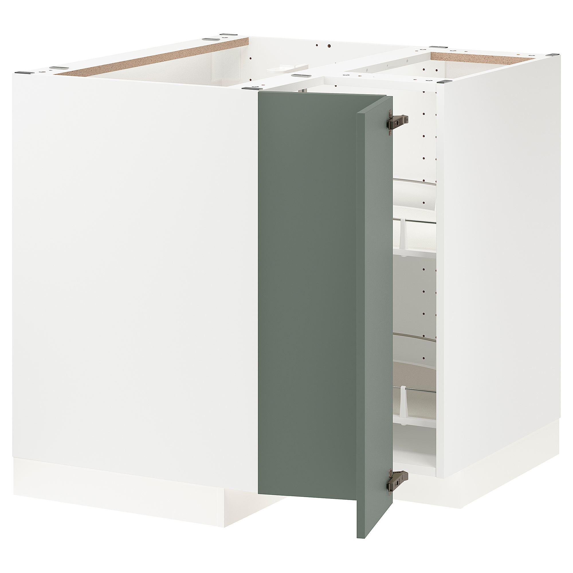 METOD corner base cabinet with carousel