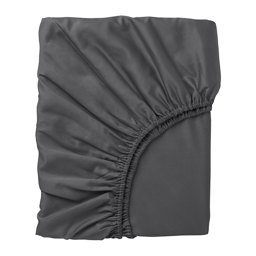 NATTJASMIN - 雙人床包, 深灰色 | IKEA 線上購物 - PE714788_S4