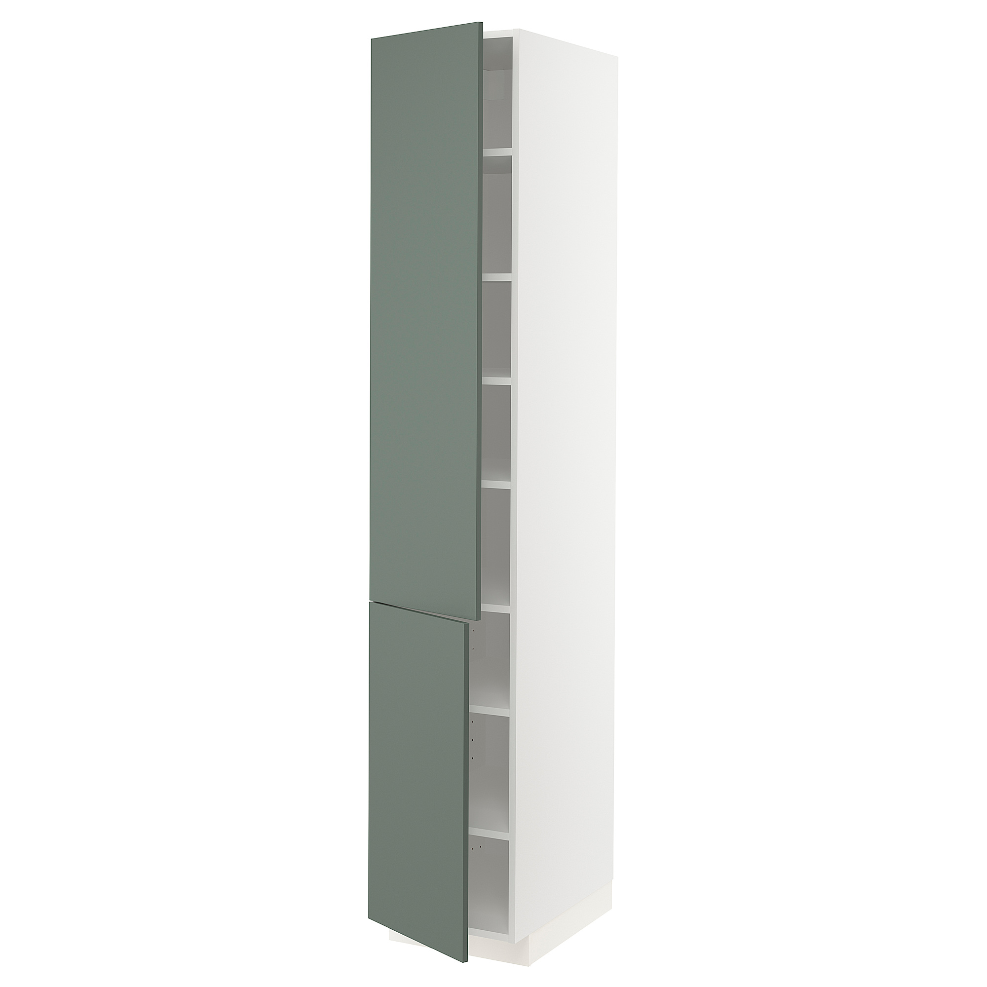 METOD high cabinet with shelves/2 doors