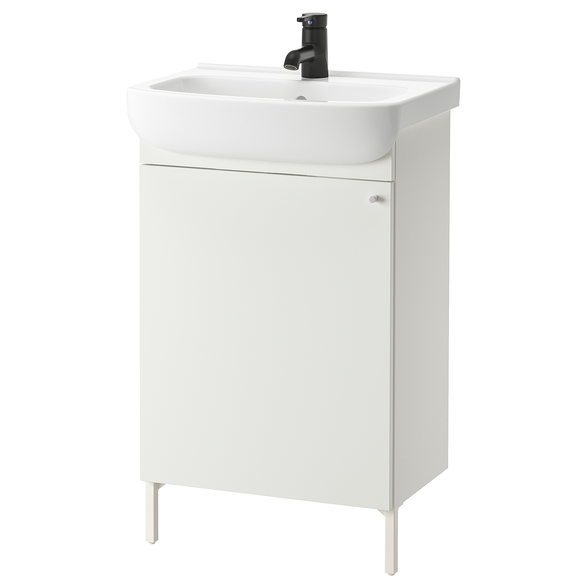 NYSJÖN/BJÖRKÅN wash-basin cabinet with 1 door