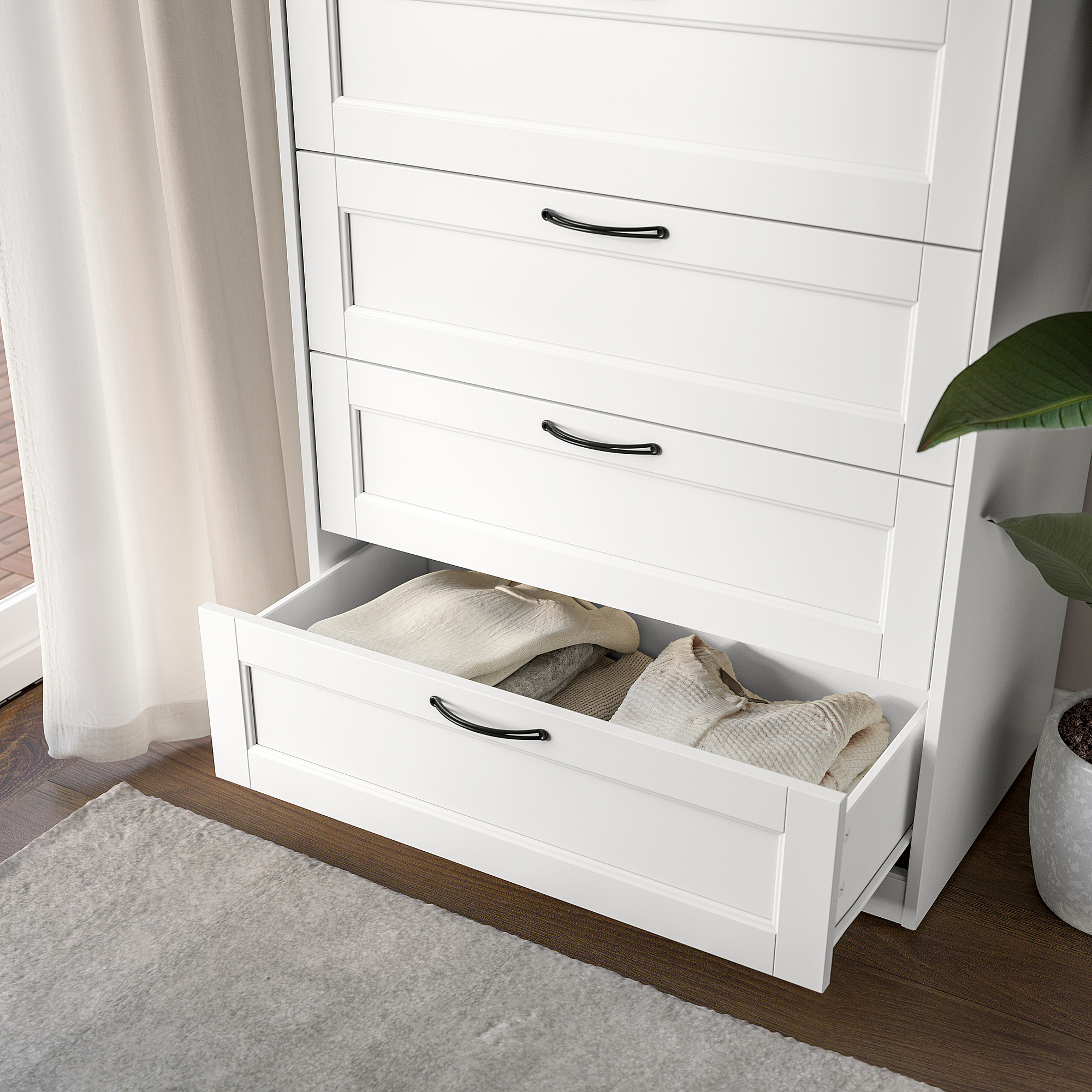 SONGESAND chest of 4 drawers