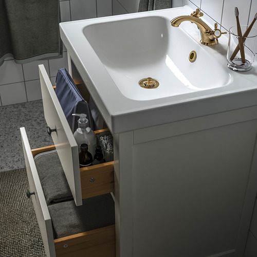 HEMNES/ODENSVIK bathroom furniture, set of 4