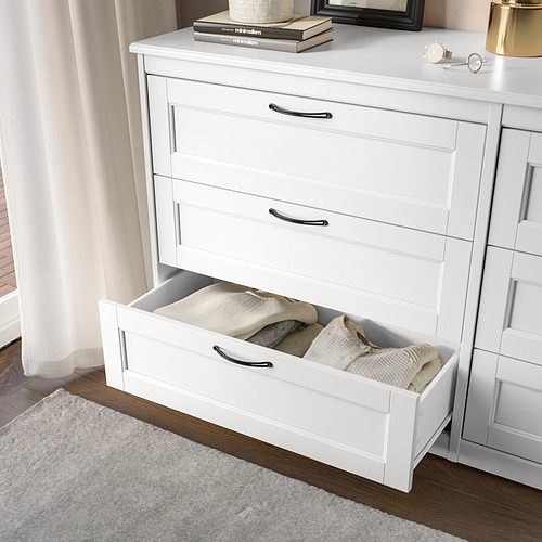 SONGESAND chest of 6 drawers