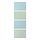 MEHAMN - 滑門, 淺藍色/淺綠色, 75x236 公分 | IKEA 線上購物 - PE928944_S1