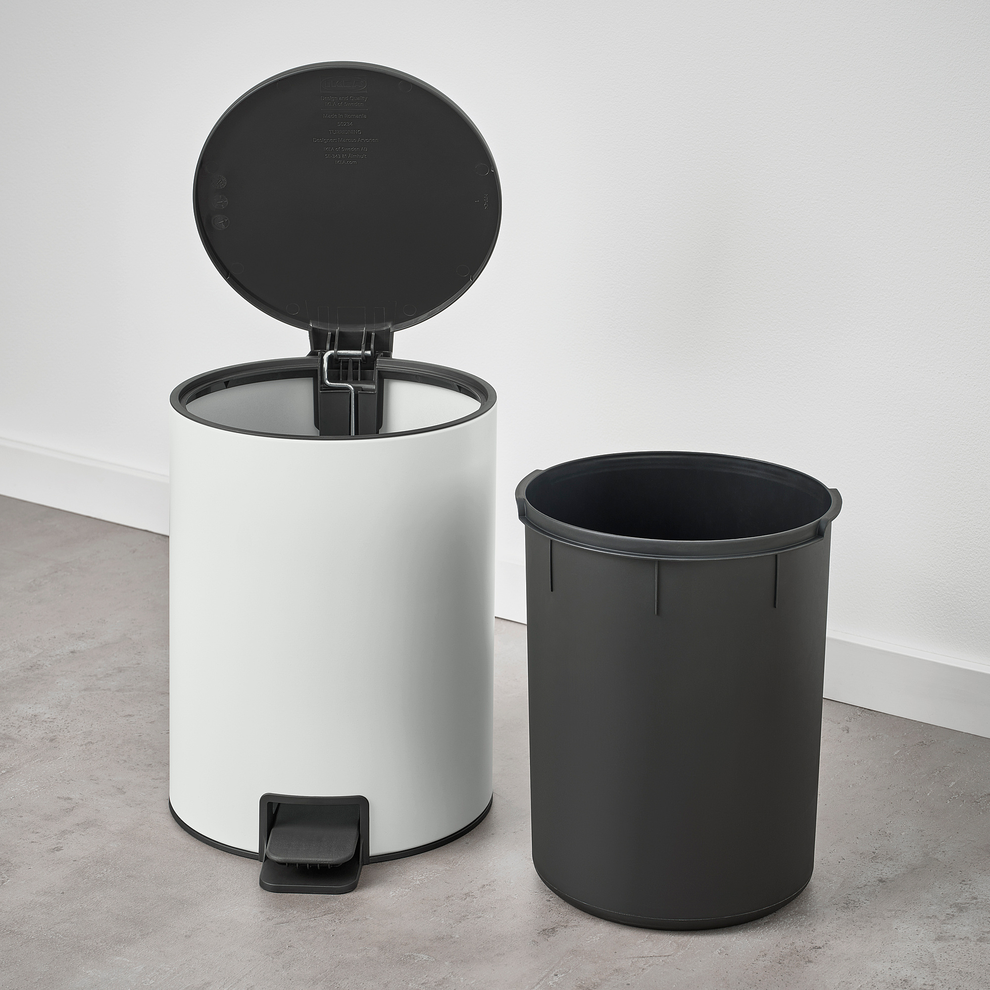 TURRIDNING 腳踏式垃圾桶