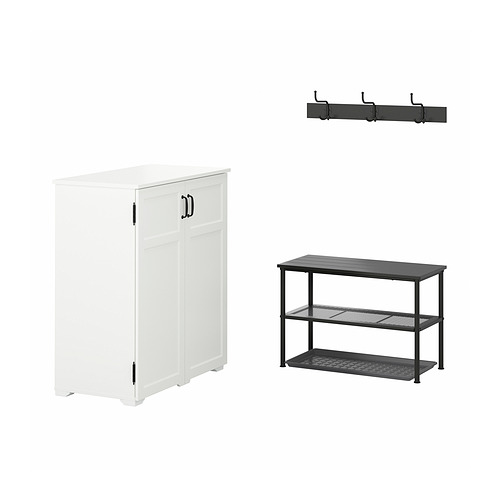GREÅKER/NIPÅSEN/PINNIG 玄關家具 4件組