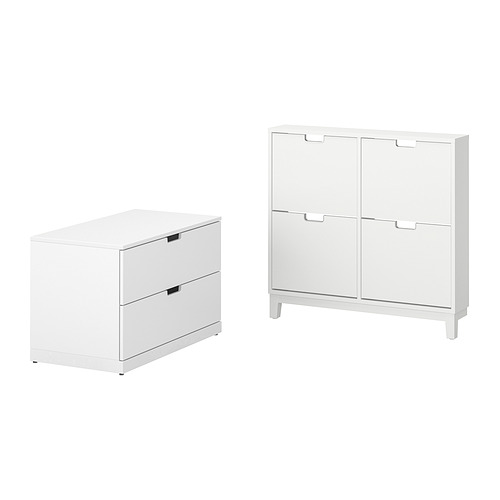 STÄLL/NORDLI 玄關家具 2件組