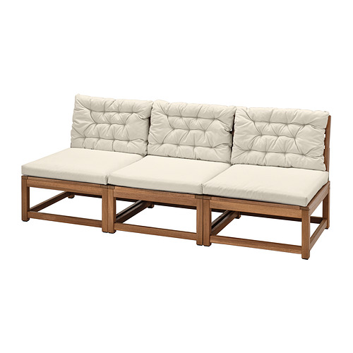 NÄMMARÖ 3-seat modular sofa, outdoor