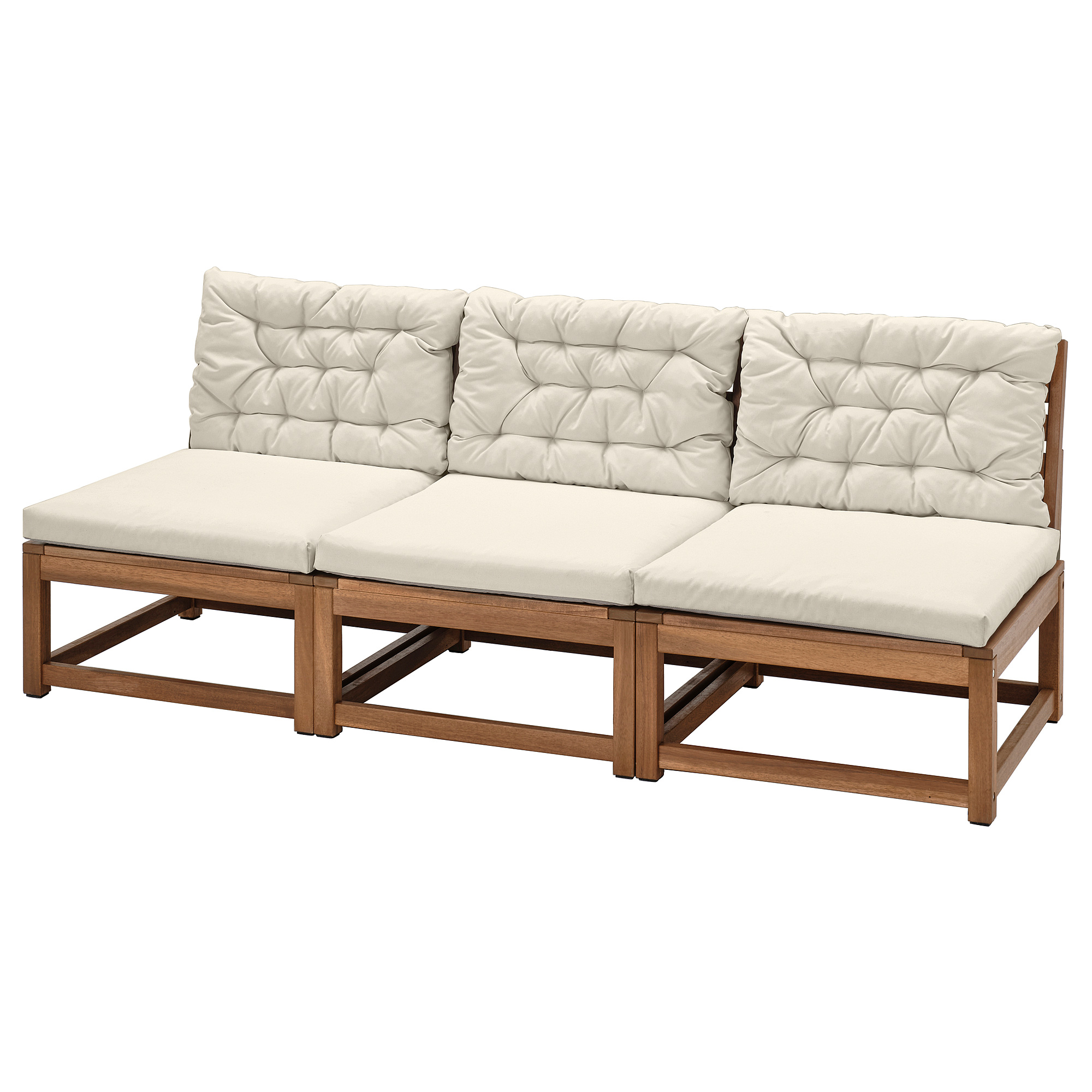 NÄMMARÖ 3-seat modular sofa, outdoor