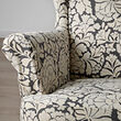 STRANDMON slipcover for wing chair